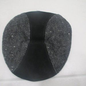 Tweed/Suede Driving Cap
